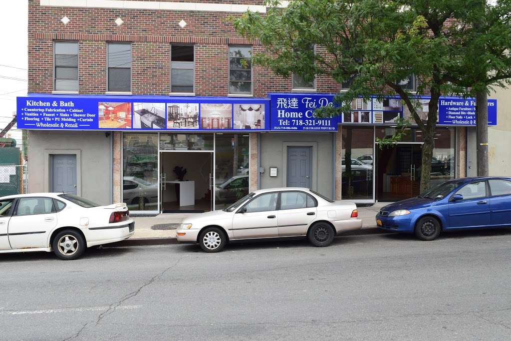 FeiDa Home Center Corp | 27-18 College Point Blvd, Flushing, NY 11355, USA | Phone: (718) 321-9111 FeiDa Home Center Corp | 27-18 College Point Blvd, Flushing, NY 11355, USA | Phone: (718) 321-9111