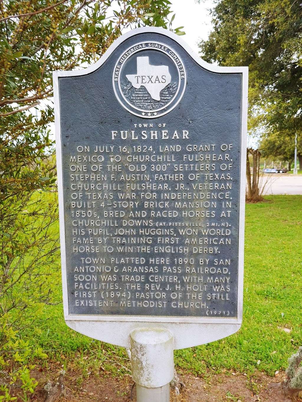 Town of Fulshear Historical Marker | 8525 Main St, Fulshear, TX 77441, USA