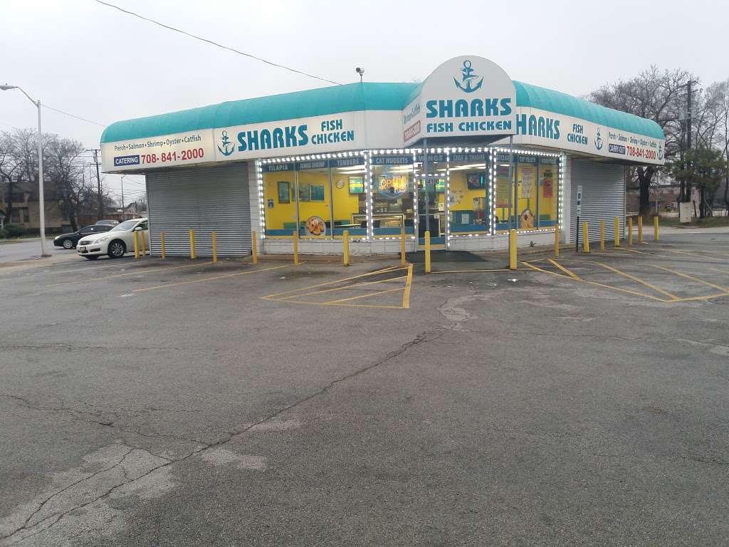 Sharks Fish Chicken | 14150 Lincoln Ave, Dolton, IL 60419, USA | Phone: (708) 841-2000