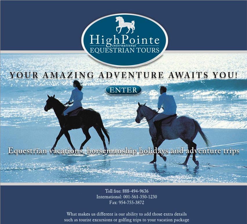 High Pointe International Equestrian Tours | 10130 Northlake Blvd Ste. 214-254, West Palm Beach, FL 33412, USA | Phone: (888) 494-9636