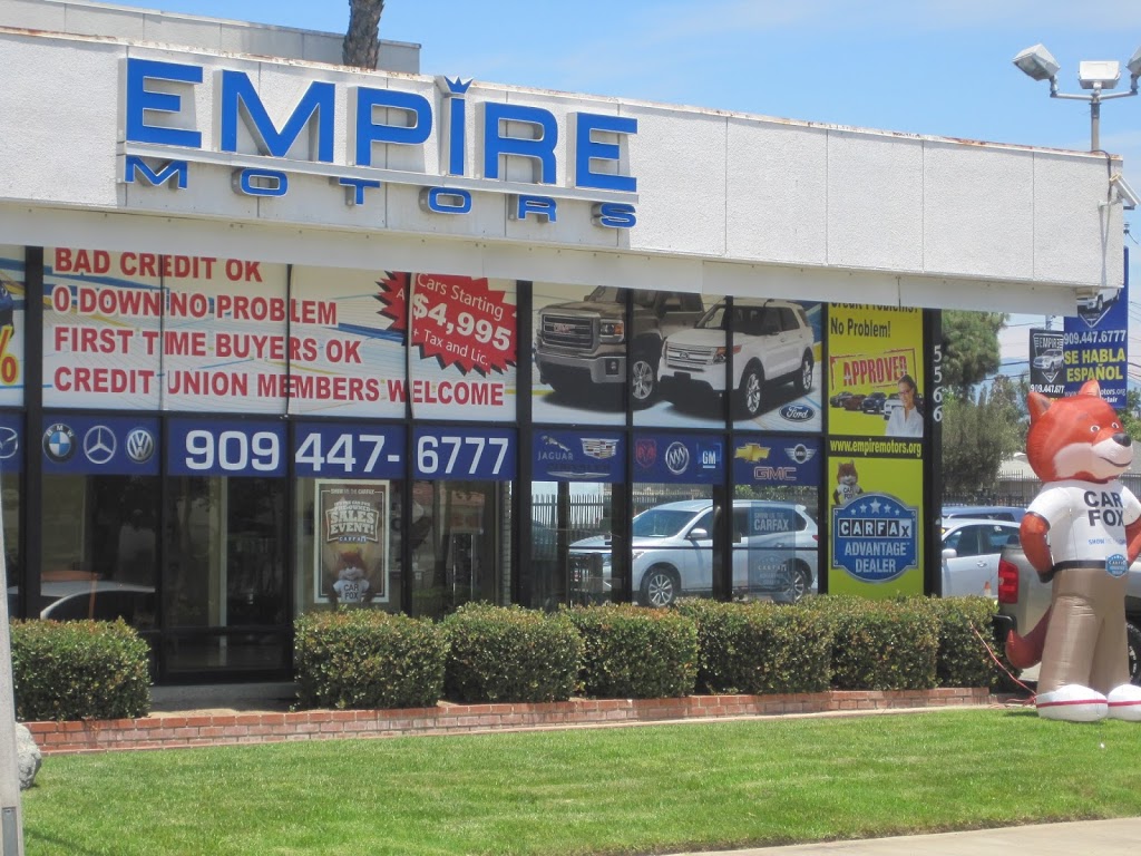 Empire Motors | 5566 Holt Blvd, Montclair, CA 91763, USA | Phone: (909) 447-6777