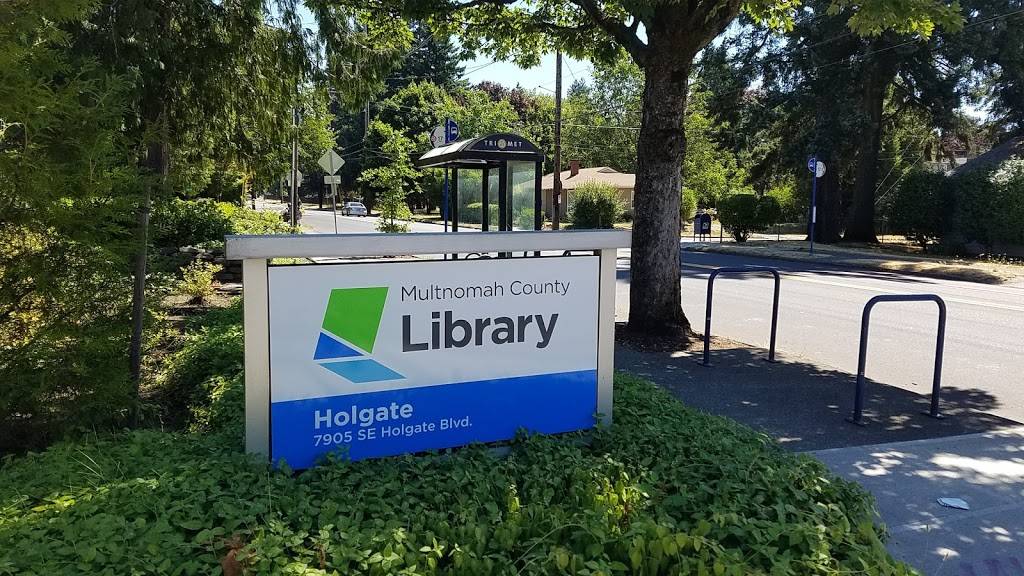 Multnomah County Library - Holgate | 7905 SE Holgate Blvd, Portland, OR 97206, USA | Phone: (503) 988-5123