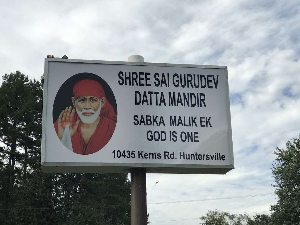 Shree Sai Gurudev Datta Mandir (Charlotte Sai Mandir) | 10435 Kerns Rd, Huntersville, NC 28078, USA | Phone: (704) 727-0711