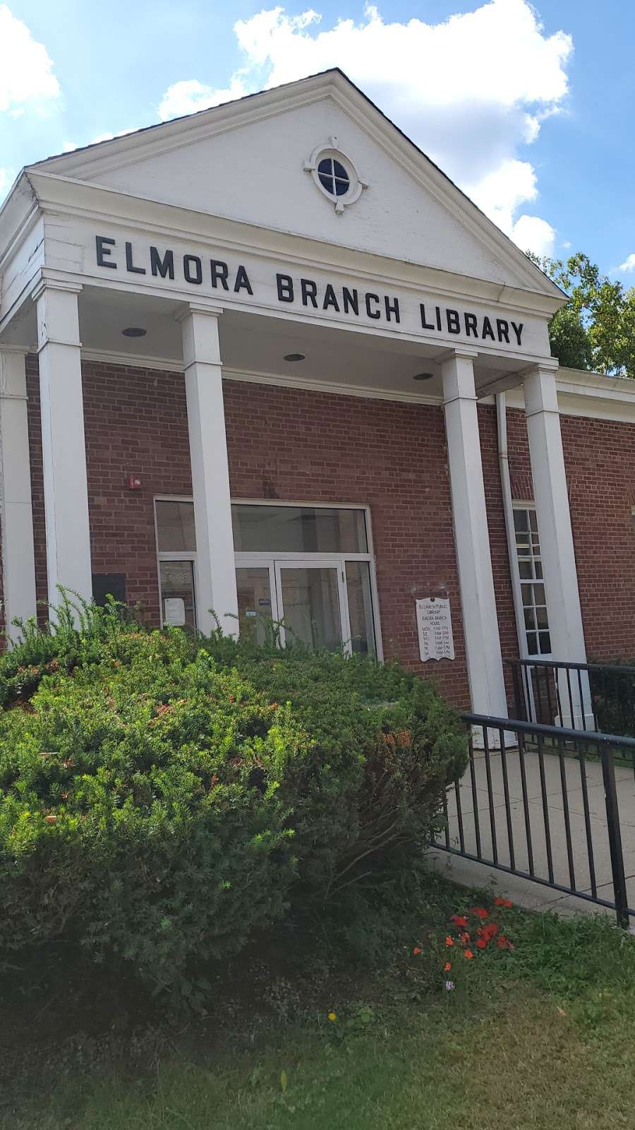 Elizabeth Public Library (Elmora Branch) | 740 W Grand St, Elizabeth, NJ 07202, USA | Phone: (908) 353-4820