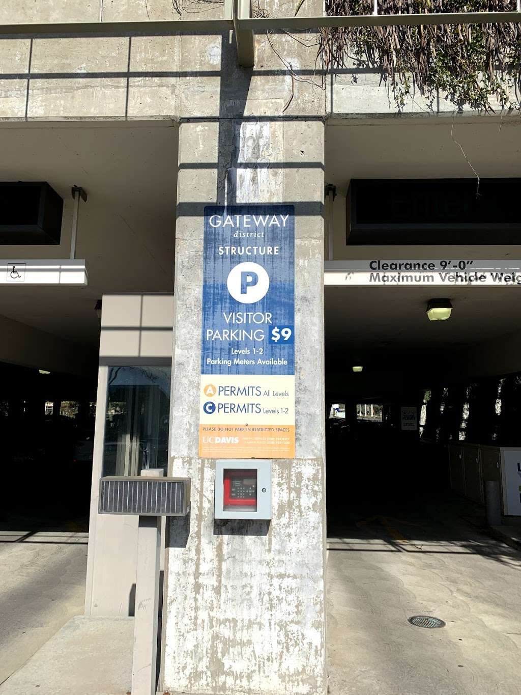 South Entry Parking Structure | Davis, CA 95616, USA