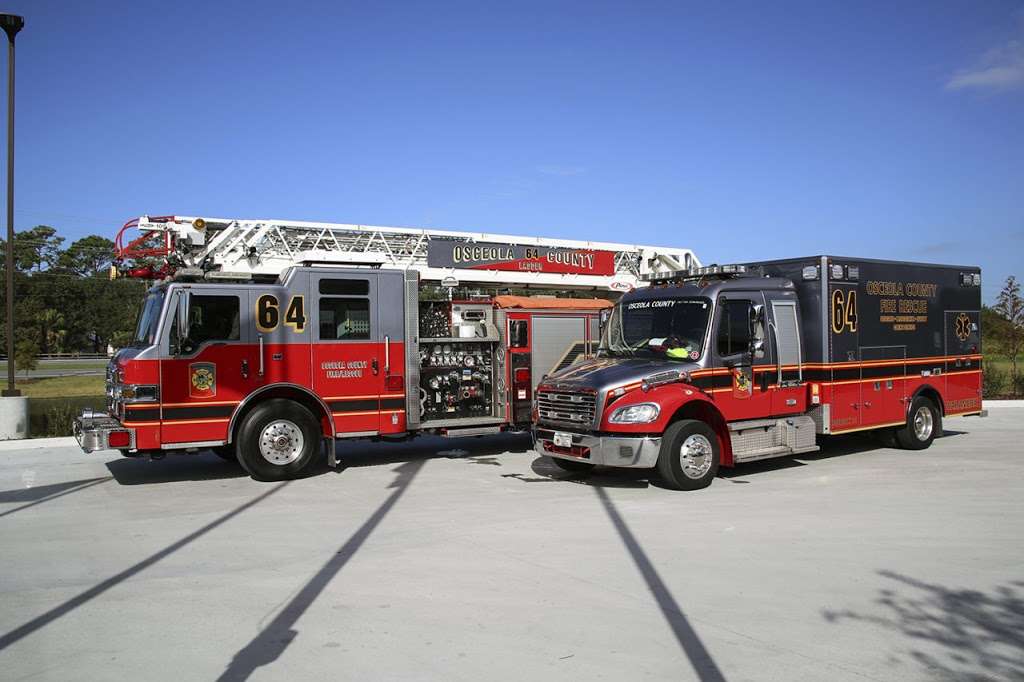 Osceola County Fire Rescue Station 64 | 3385 Pleasant Hill Rd, Kissimmee, FL 34746, USA | Phone: (407) 742-6930