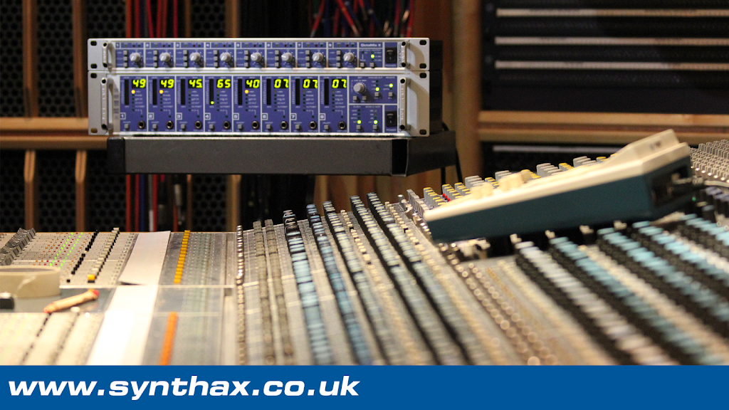 Synthax Audio UK | Salisbury Hall, Shenley, London Colney AL2 1BU, UK | Phone: 01727 821870