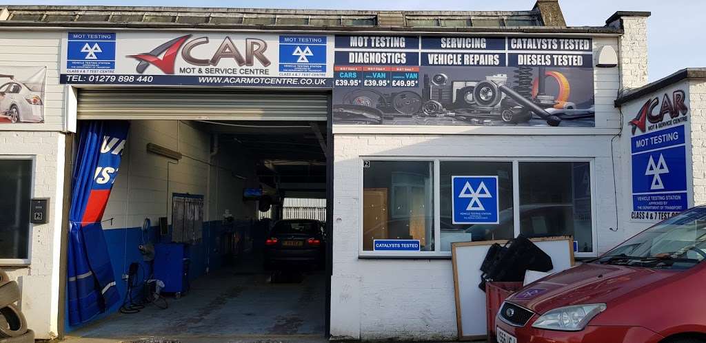 A CAR MOT & SERVICE CENTRE | UNIT 1, 2 Edinburgh Pl, Harlow CM20 2DJ, UK | Phone: 01279 898440