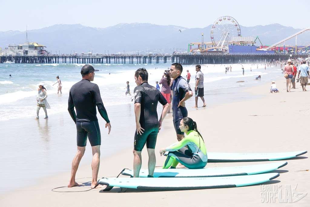 Learn to Surf LA | 1750 Appian Way, Santa Monica, CA 90401, USA | Phone: (310) 663-2479