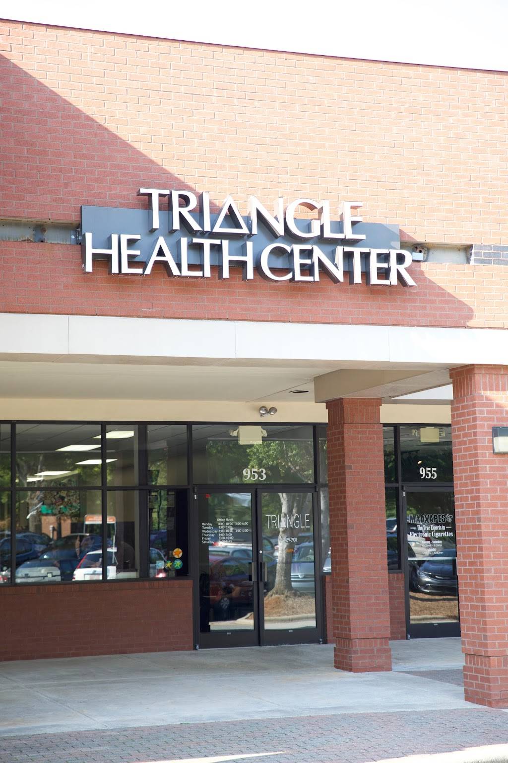 Triangle Health Center | 1901 NW Cary Pkwy #111, Morrisville, NC 27560, USA | Phone: (919) 469-0900