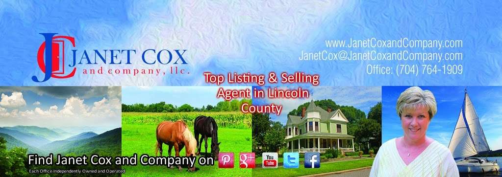 Janet Cox and Company, LLC | 4287 NC-16 Business, Denver, NC 28037, USA | Phone: (704) 764-1909