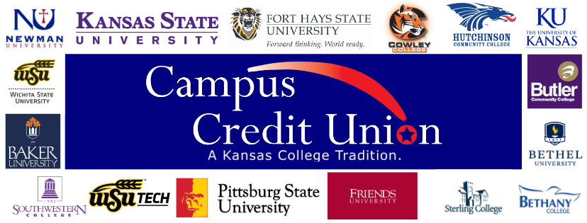 Campus Credit Union | 1845 N Fairmount St Box 65, Wichita, KS 67260, USA | Phone: (316) 978-3666