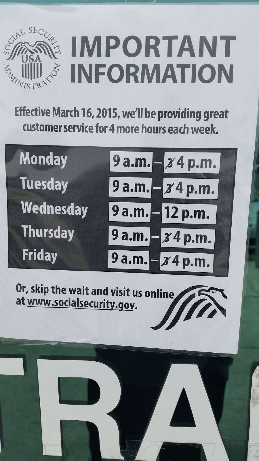 Social Security Administration | 402 Isom Rd, San Antonio, TX 78216, USA | Phone: (800) 772-1213