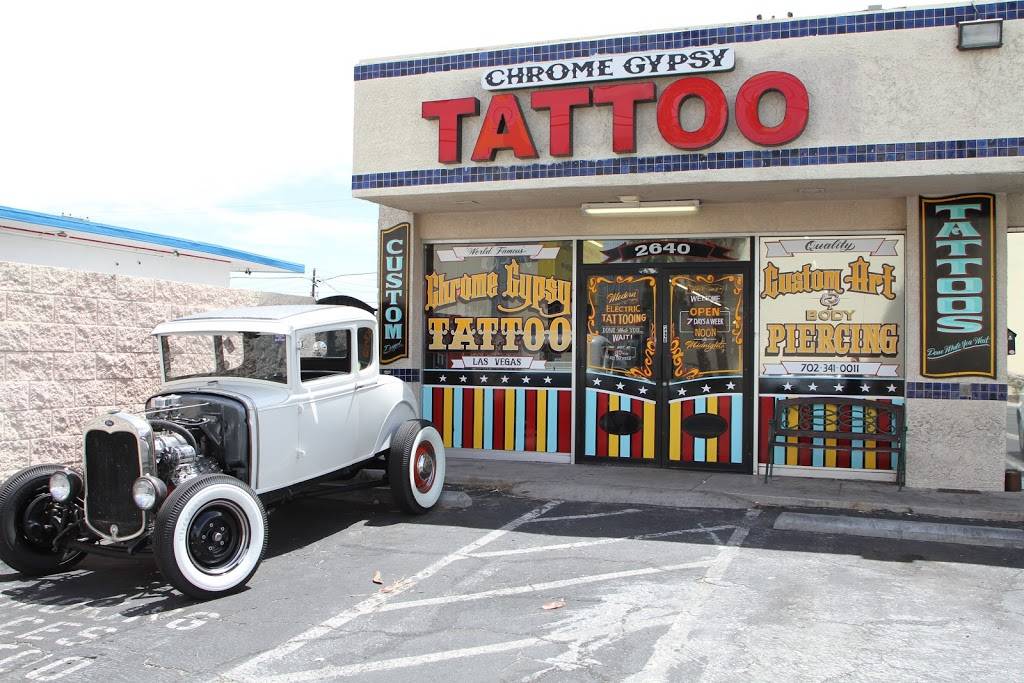 Chrome Gyspy Tattoo | 2640 S Highland Dr #01, Las Vegas, NV 89104, USA | Phone: (702) 341-0011