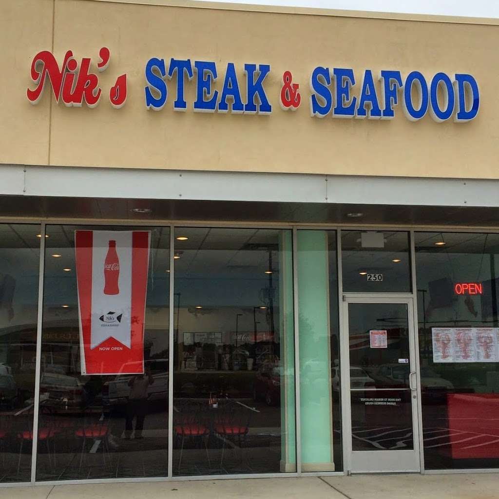 Niks Steak & Seafood Restaurant | 2129 Farm to Market 2920 #250, Spring, TX 77388 | Phone: (832) 585-1497