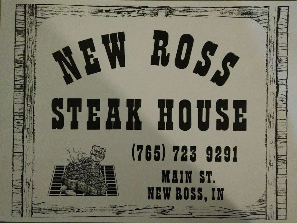 New Ross Steak House | 176 Main St, New Ross, IN 47968, USA | Phone: (765) 723-9291