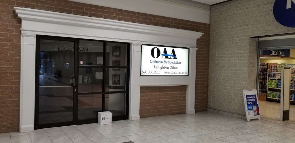 OAA Orthopaedic Specialists - Lehighton | 1241 Blakeslee Blvd Dr E, Lehighton, PA 18235, USA | Phone: (570) 386-9910