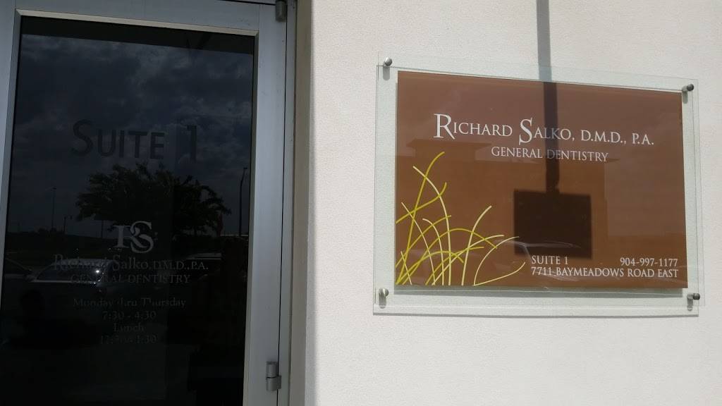 Dr. Richard Salko, DMD | 7711 Baymeadows Rd E #1, Jacksonville, FL 32256, USA | Phone: (904) 997-1177