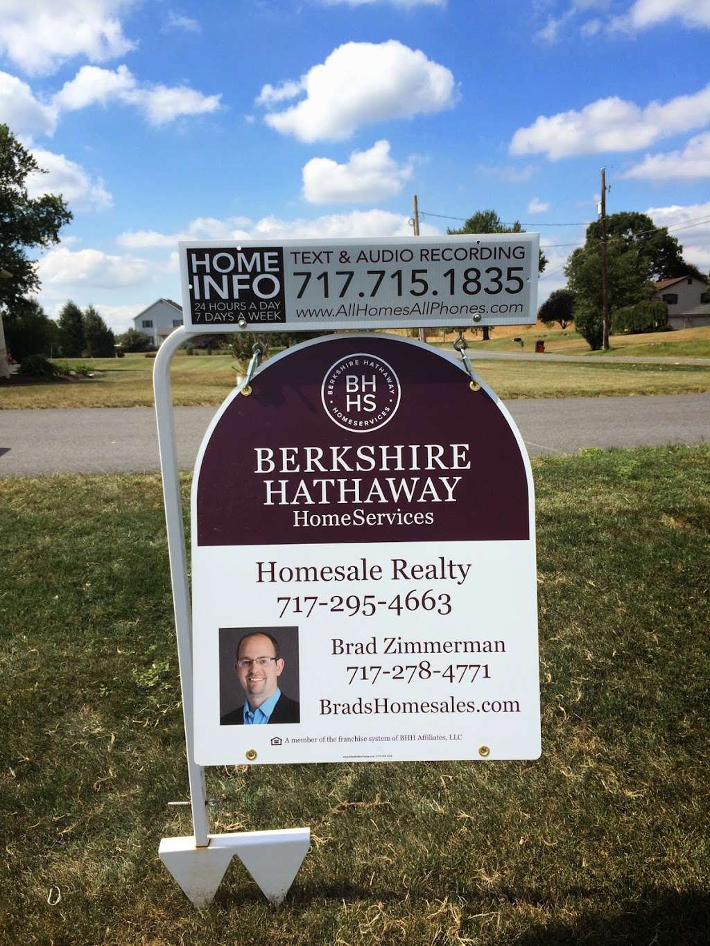 Berkshire Hathaway Homesale Realty - Brad Zimmerman | 215 S Centerville Rd, Lancaster, PA 17603, USA | Phone: (717) 278-4771