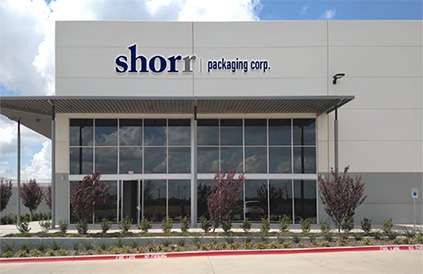 Shorr Packaging Corp | 2250 Lion Country Pkwy, Bldg. 2, Ste. 160, Grand Prairie, TX 75050, USA | Phone: (888) 885-0055