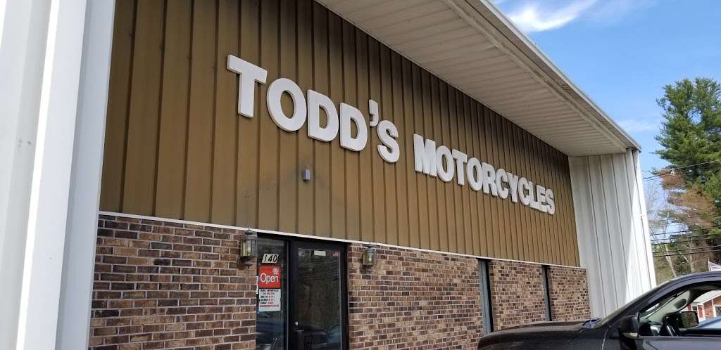 Todds Motorcycles Inc | 140 Mendon St, Bellingham, MA 02019, USA | Phone: (508) 533-5488