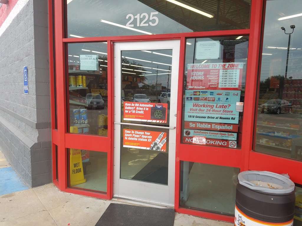 AutoZone Auto Parts | 2125 N Fry Rd, Katy, TX 77449 | Phone: (281) 646-9233