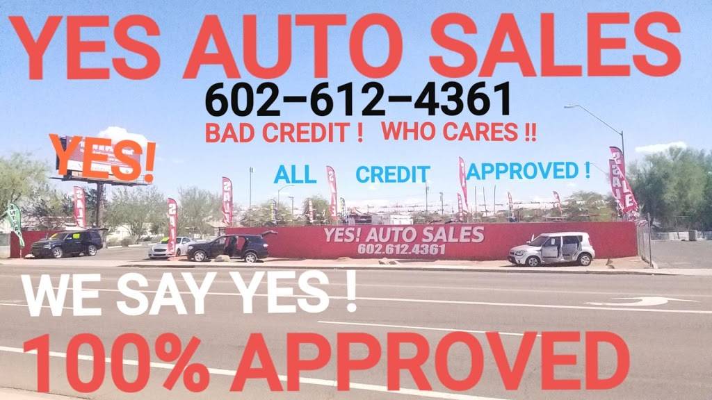 YES! AUTO SALES | 3214 E Van Buren St, Phoenix, AZ 85008, USA | Phone: (602) 612-4361