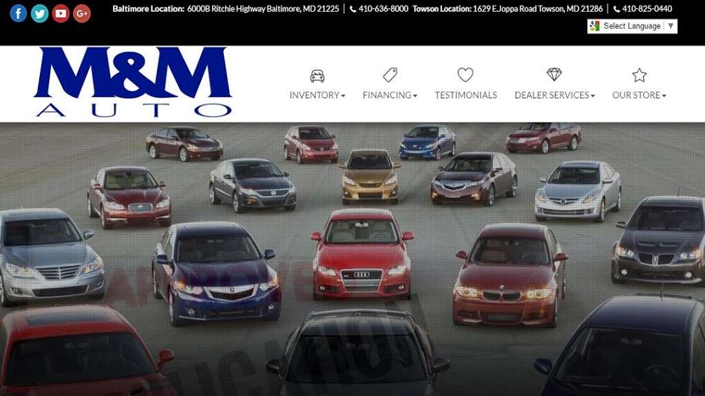 M&M Auto Inc. | 6000 B Ritchie Hwy, Baltimore, MD 21225, USA | Phone: (410) 636-8000