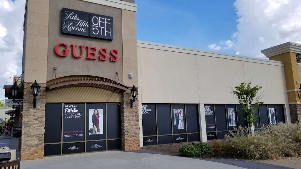 GUESS Factory | 5506 New Fashion Rd Suite 390, Charlotte, NC 28278, USA | Phone: (704) 588-2628