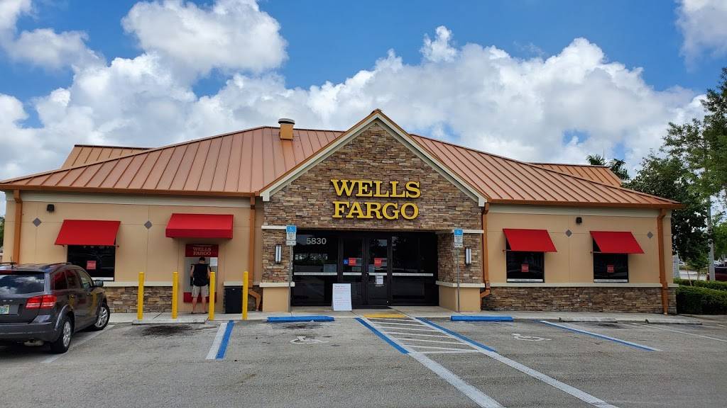 Wells Fargo Bank | 5830 S University Dr, Davie, FL 33328, USA | Phone: (954) 434-0531