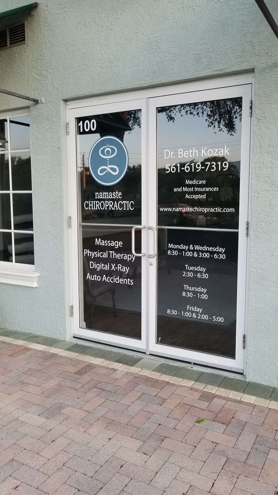 Namaste Chiropractic | 5540 PGA Boulevard #100, Palm Beach Gardens, FL 33418, USA | Phone: (561) 619-7319