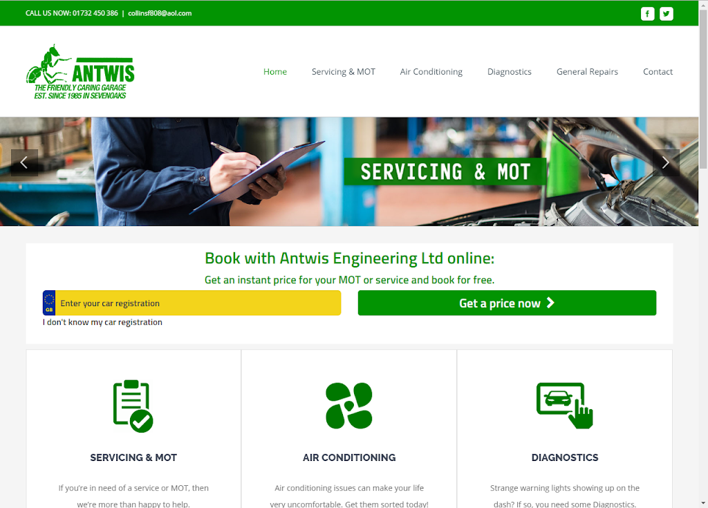 Antwis Engineering | Rye Ln, Dunton Green, Sevenoaks TN14 5HD, UK | Phone: 01732 450386