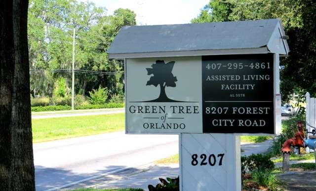 Green Tree Assisted Living | 8207 Forest City Rd, Orlando, FL 32810 | Phone: (407) 295-4861