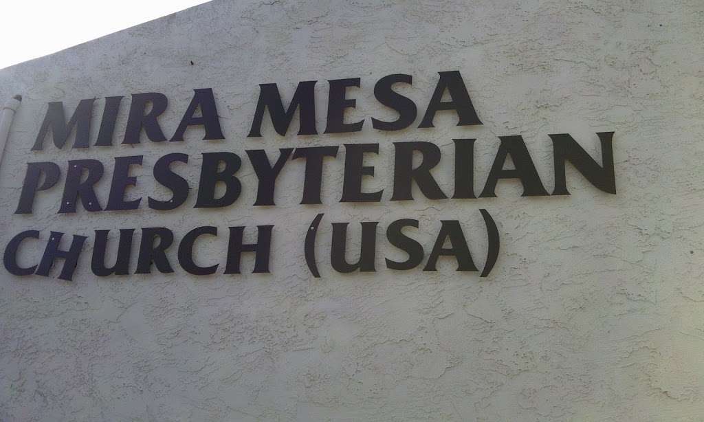 Mira Mesa Presbyterian Church | 8081 Mira Mesa Blvd, San Diego, CA 92126, USA | Phone: (858) 578-2150