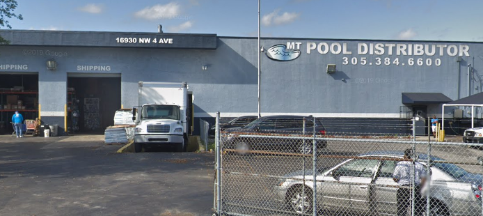 MT Pool Distributor | 16930 NW 4th Ave, Miami, FL 33169, USA | Phone: (305) 384-6600