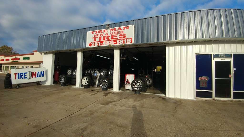 TIRE MAN New & Used Tires | 507 El Dorado Blvd, Webster, TX 77598, USA | Phone: (281) 486-1818