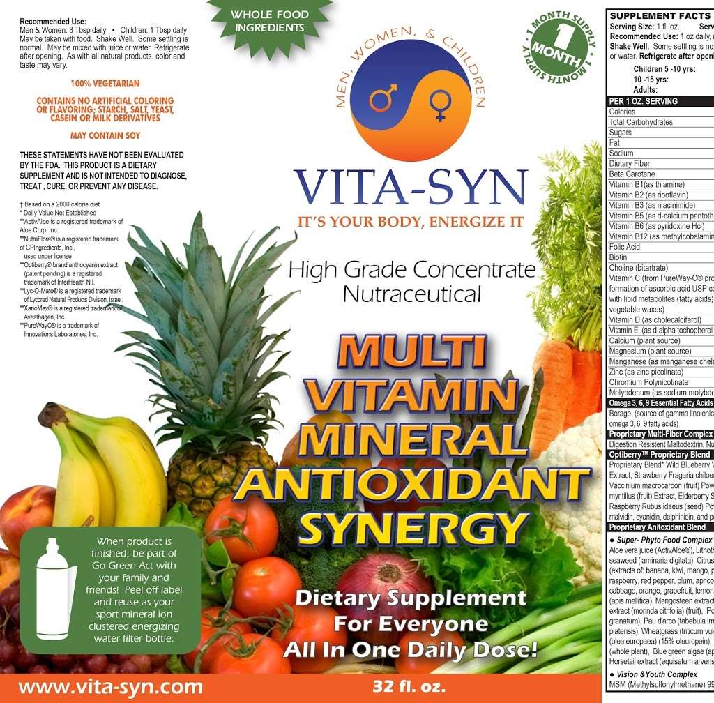 Muti Vita Life Shot Vitamin Synergy by Vita-Syn | 111 Main St, Newport Beach, CA 92661, USA | Phone: (800) 318-8939