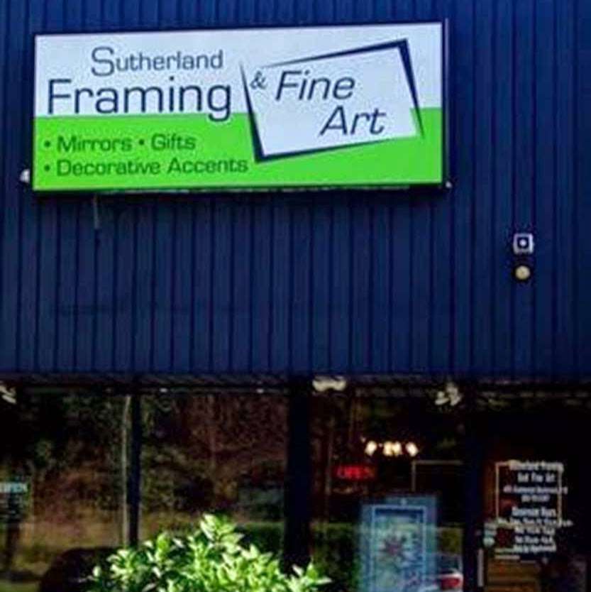 Sutherland Framing & Fine Art | 476 Centennial Blvd #18, Voorhees Township, NJ 08043, USA | Phone: (856) 783-6397