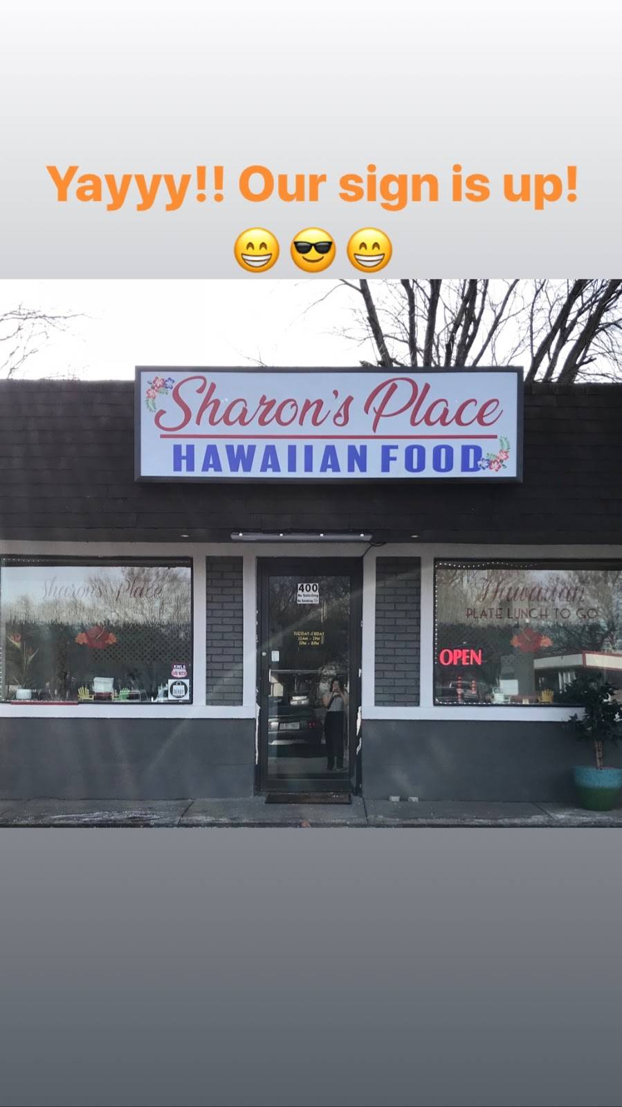 Sharons Place Hawaiian Restaurant | 141 E Kay St Suite #400, Derby, KS 67037, USA | Phone: (316) 680-0850