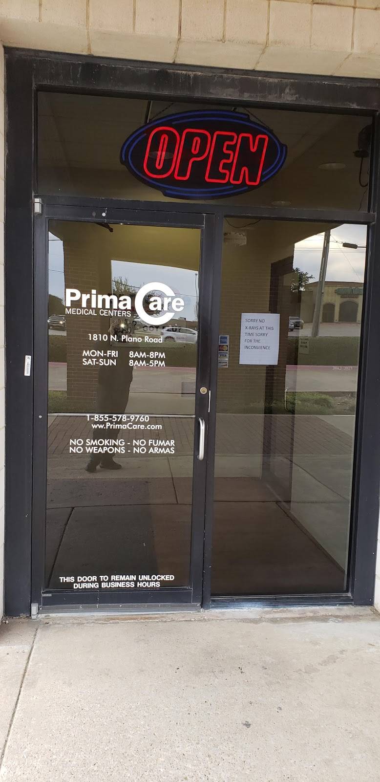 PrimaCare Medical Center | 1810 N Plano Rd, Richardson, TX 75081, USA | Phone: (972) 664-9888