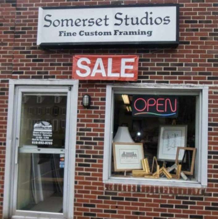 Somerset Studios Custom Framing | 1342 West Chester Pike # C, West Chester, PA 19382, USA | Phone: (610) 692-8765
