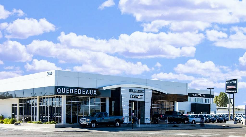 Quebedeaux Buick GMC | 3566 E Speedway Blvd, Tucson, AZ 85716 | Phone: (520) 795-5550