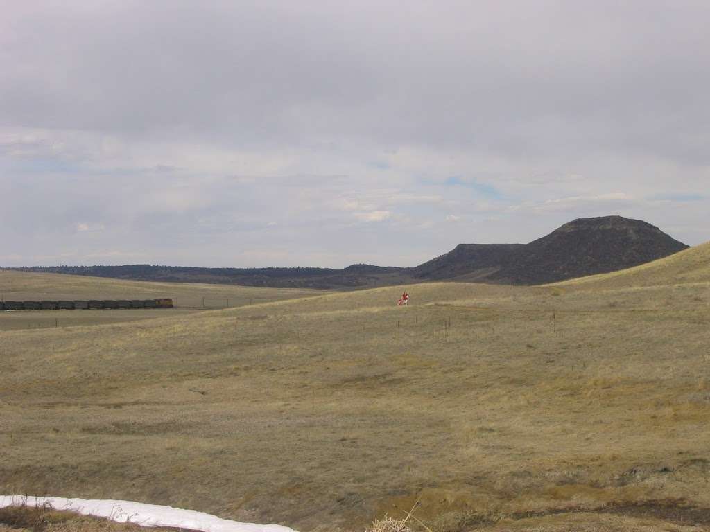 Greenland Open Space Trailhead / Parking | 1532 E Noe Rd, Larkspur, CO 80118, USA