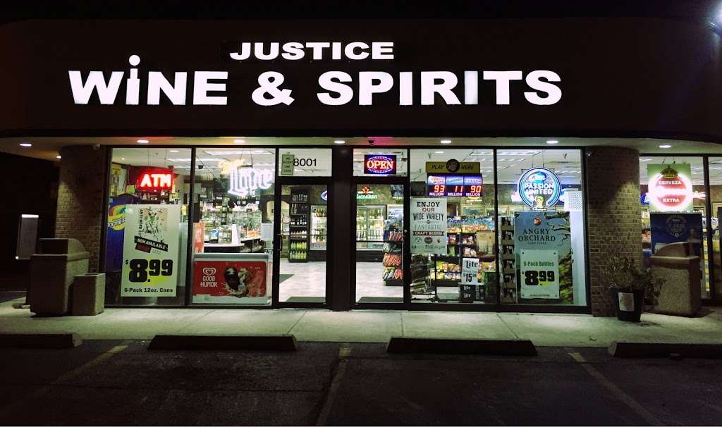 JustIce Wine & Spirits | 8001 W 79th St, Justice, IL 60458, USA | Phone: (708) 458-8000