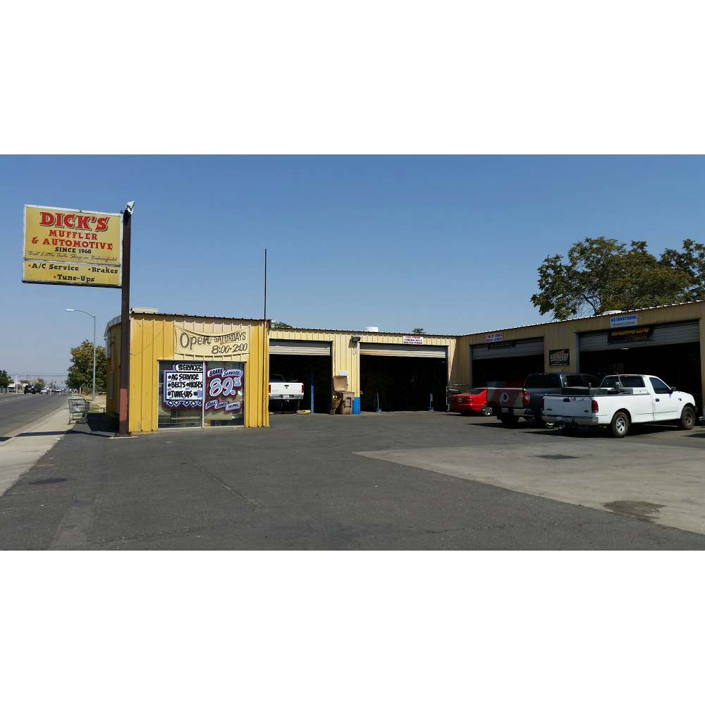 Dicks Muffler and Automotive | 1231 Brundage Ln, Bakersfield, CA 93304, USA | Phone: (661) 327-7277