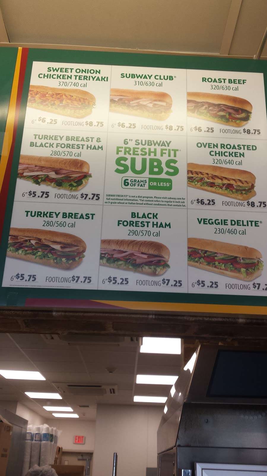 Subway | Service Rd, Fairfield, CT 06825, USA | Phone: (203) 955-1131