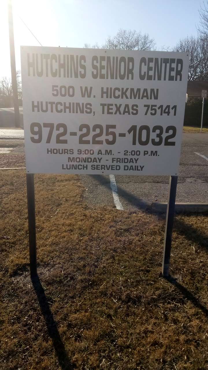 Hutchins Senior Center | 500 W Hickman St, Hutchins, TX 75141, USA