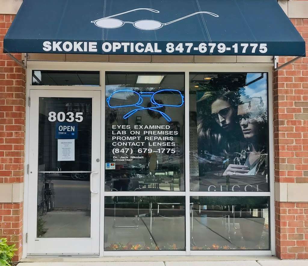 Skokie Optical | 8035 Lincoln Ave, Skokie, IL 60077 | Phone: (847) 679-1775