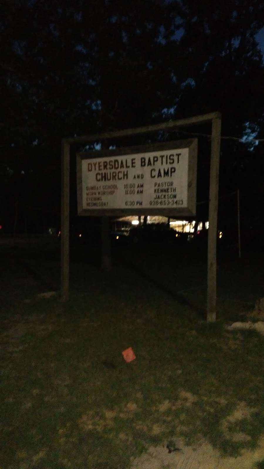 Dyersdale Baptist Church and Camp | 3870 TX-150, Coldspring, TX 77331, USA