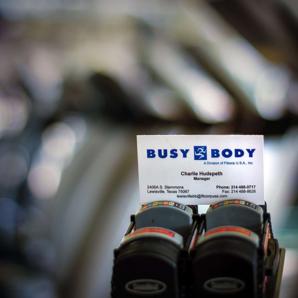 Busy Body | 2406 S Stemmons Fwy A, Lewisville, TX 75067, USA | Phone: (214) 488-0717